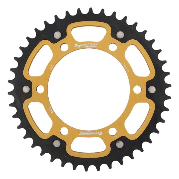 Supersprox Gold Stealth Sprocket For Yamaha FJ09 2015-2016, FZ10 2017 RST-486-42-GLD